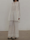 Mutedance 25 Spring/Summer Loose Pants MD-MD25SS83-HOARY